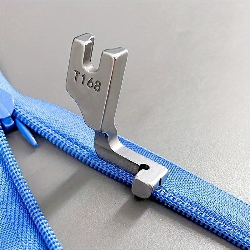 Zipper Foot Presser - Kaki Mesin Jahit Baja Industri T168,