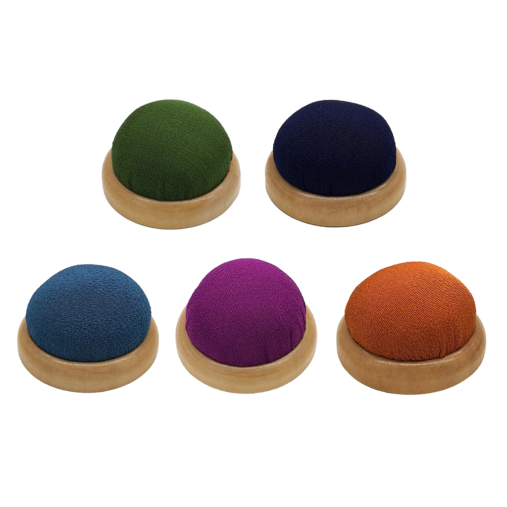 Sewing Pin Cushion - Kayu Base Pin Cushion Pincushion Penyisipan