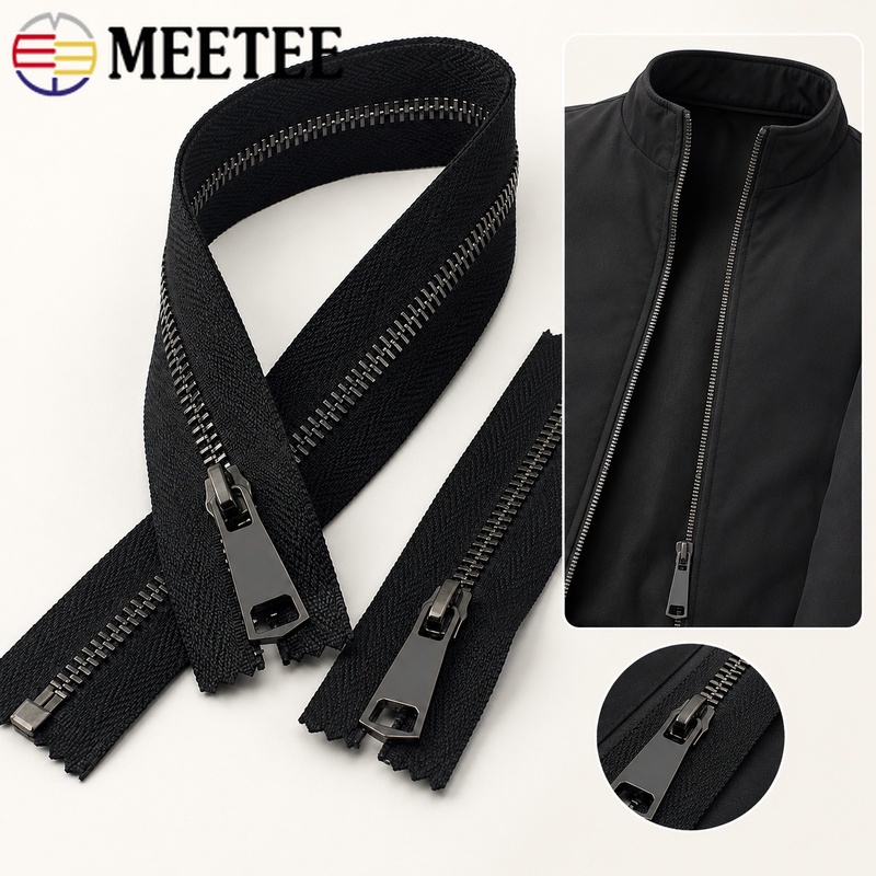 Sewing Front Zipper - 1/5 Buah 5 # Resleting logam