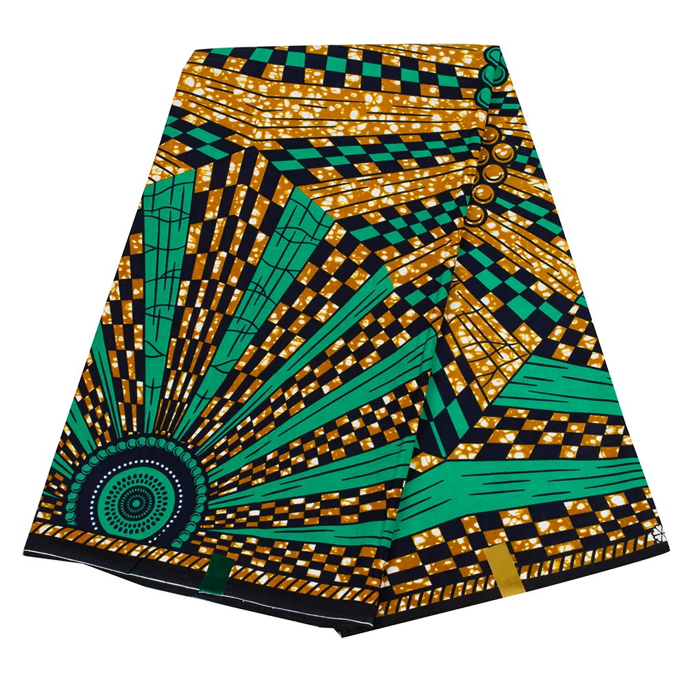 Sewing Batik Fabric - Kain Afrika 3/6yard kain cetak Ankara