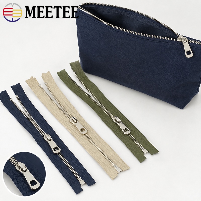 Sewing Front Zipper - 1/2/5 Buah 5 # Resleting Logam