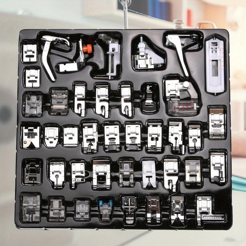 Zipper Foot Presser - 42Pcs/Set Set Kaki Penekan Mesin Jahit