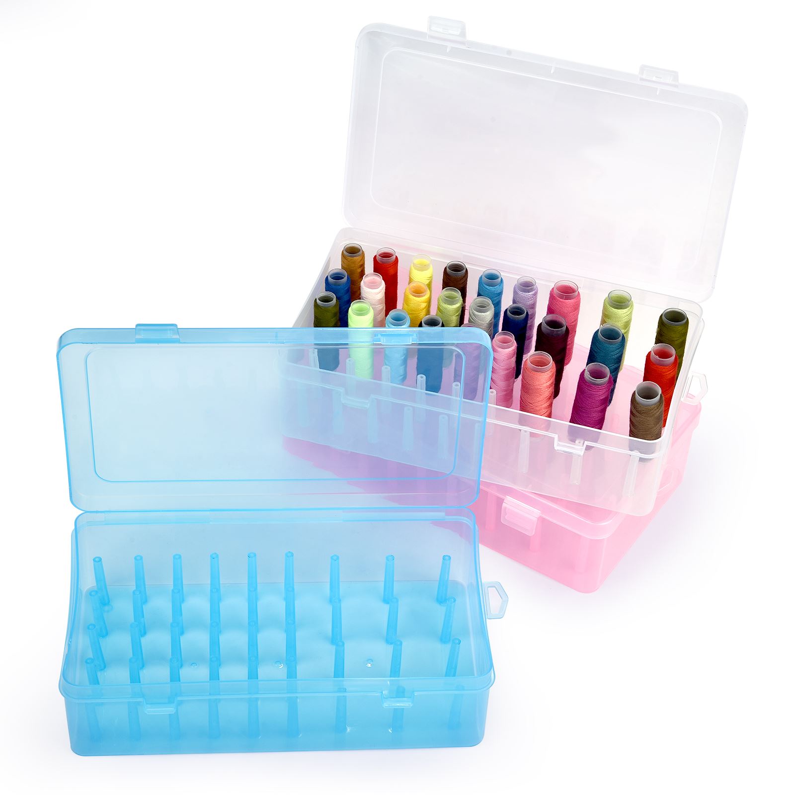 Bobbin Organizer Box - Kotak penyimpanan kumparan benang jahit 42