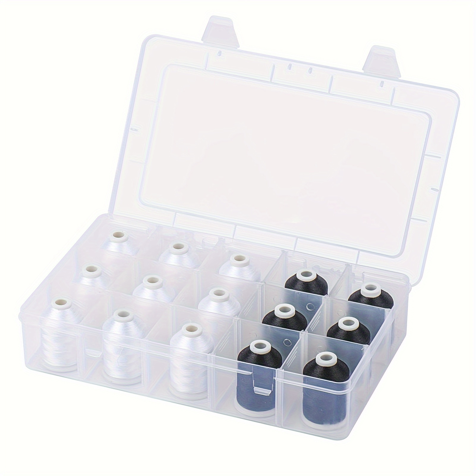 Bobbin Organizer Box - Organizer Gulungan Benang Jahit Portabel 15