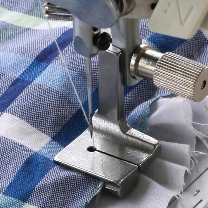 Sewing Gathering - Mesin jahit pipa Universal tombol kaki