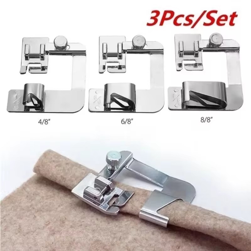 Sewing Gauge Ruler - Set Alat Jahit Hemming 1/3Pcs Wide