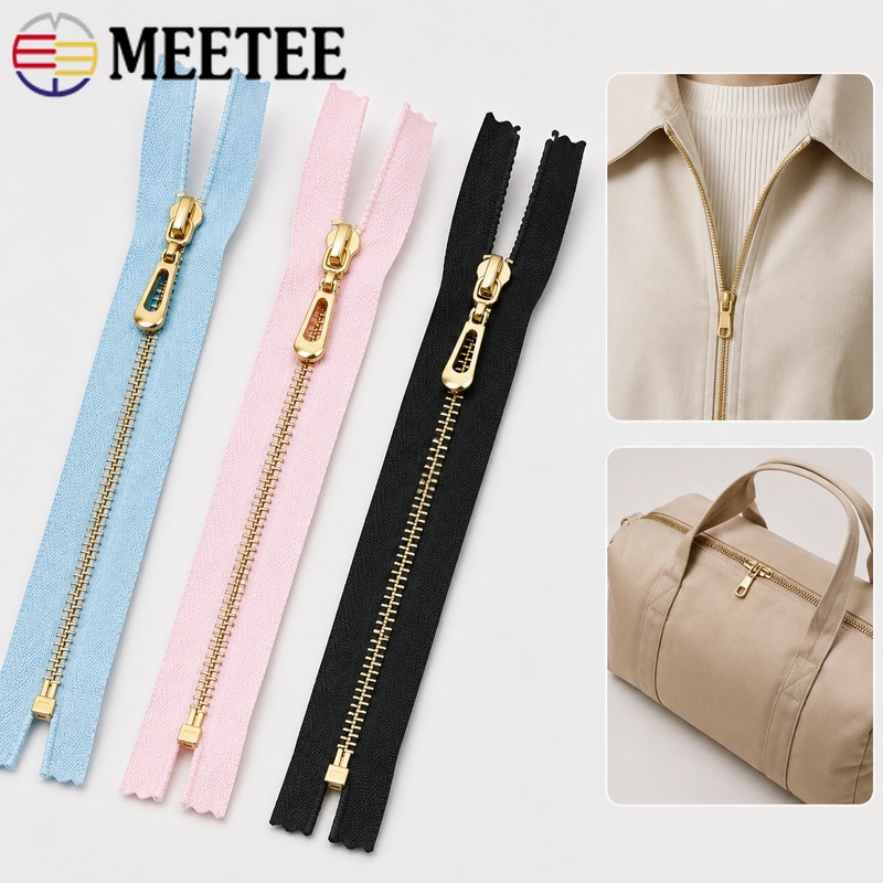Sewing Front Zipper - 5 Buah 3 # Resleting Logam