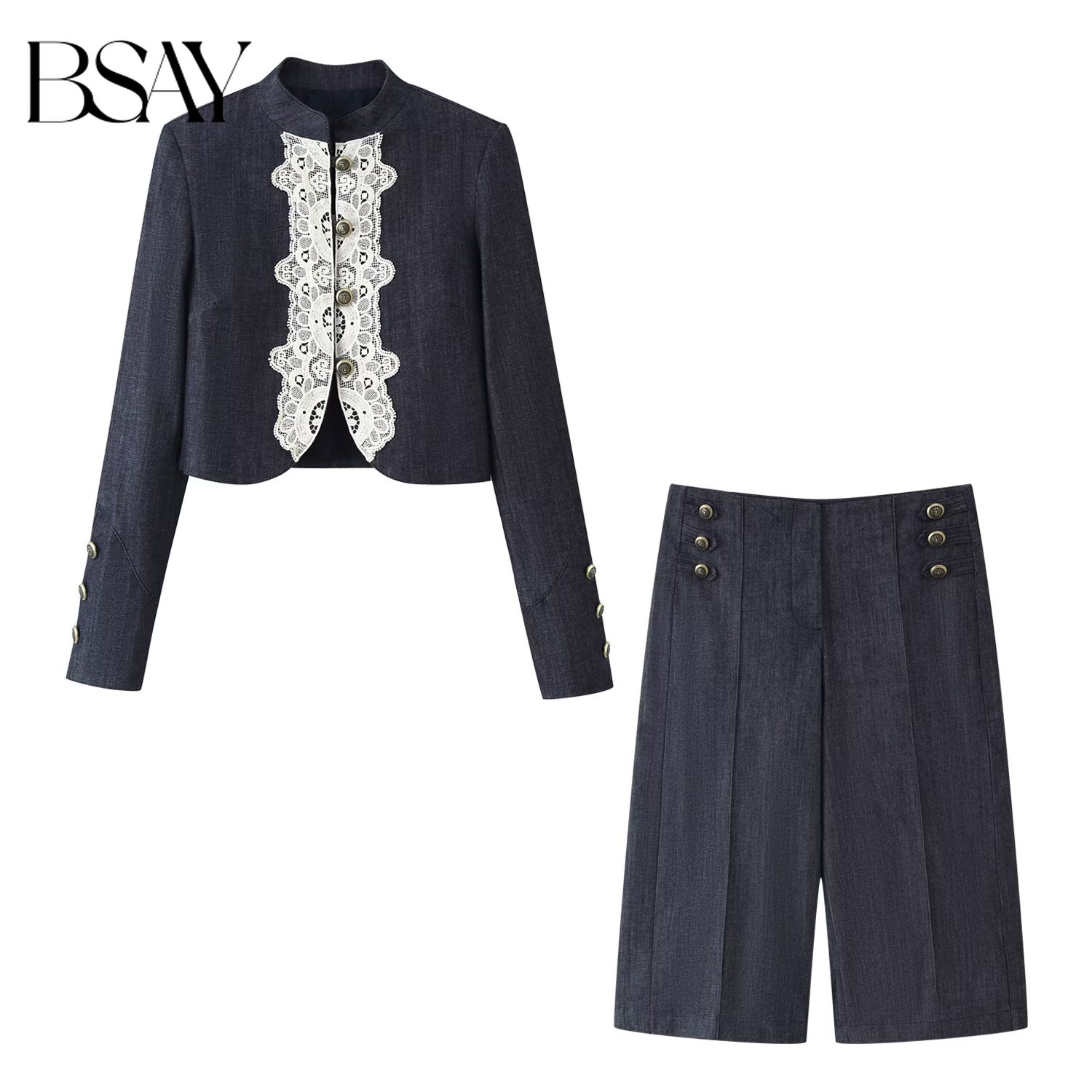 Sewing Jackets - BSAY 2026 Setelan Dua Potong Wanita: