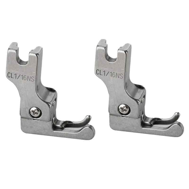 Zipper Foot Presser - AEE8-2Pcs Kaki Penekan Jahit Industrial Lockstitch,