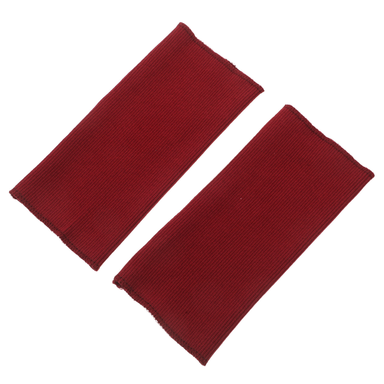 Sewing Jackets - 1 Pasang Kain Rib Knit Merah