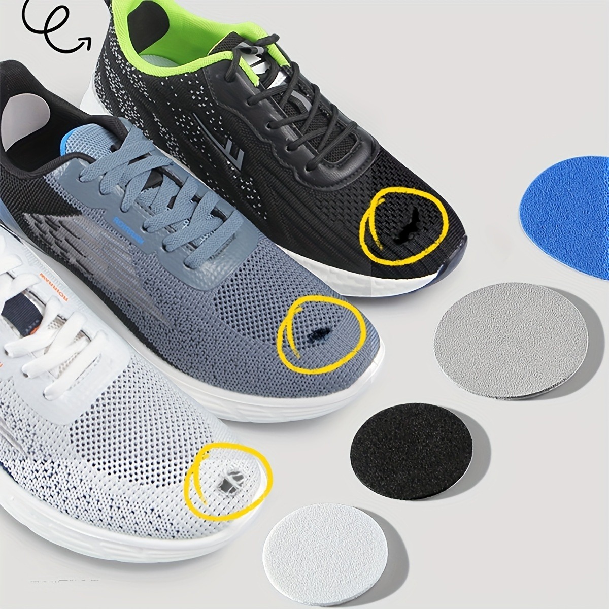 6 Buah Tambalan Sepatu Berpere - Sewing Repair ulasan dan harga