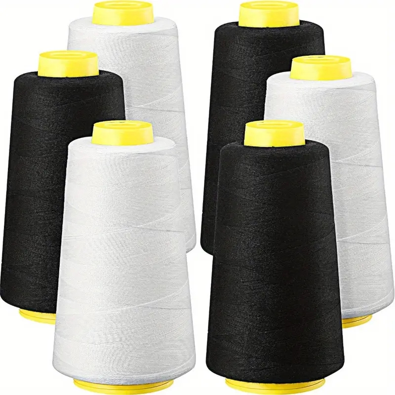 3 Kerucut Benang Obras Hitam + - Serger Thread Cone ulasan dan harga