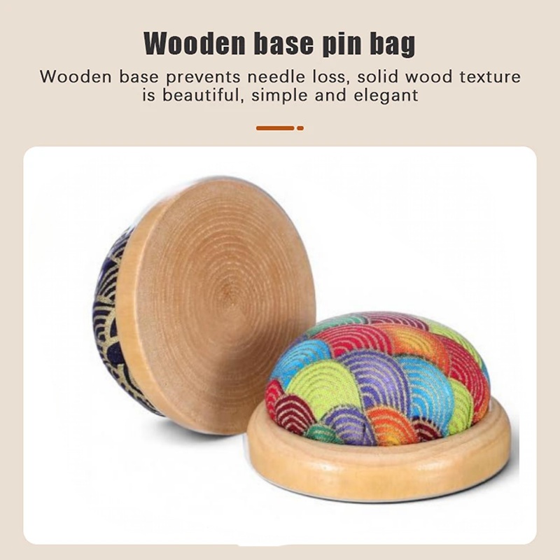 1 buah bantalan jarum bordir v - Sewing Pin Cushion ulasan dan harga