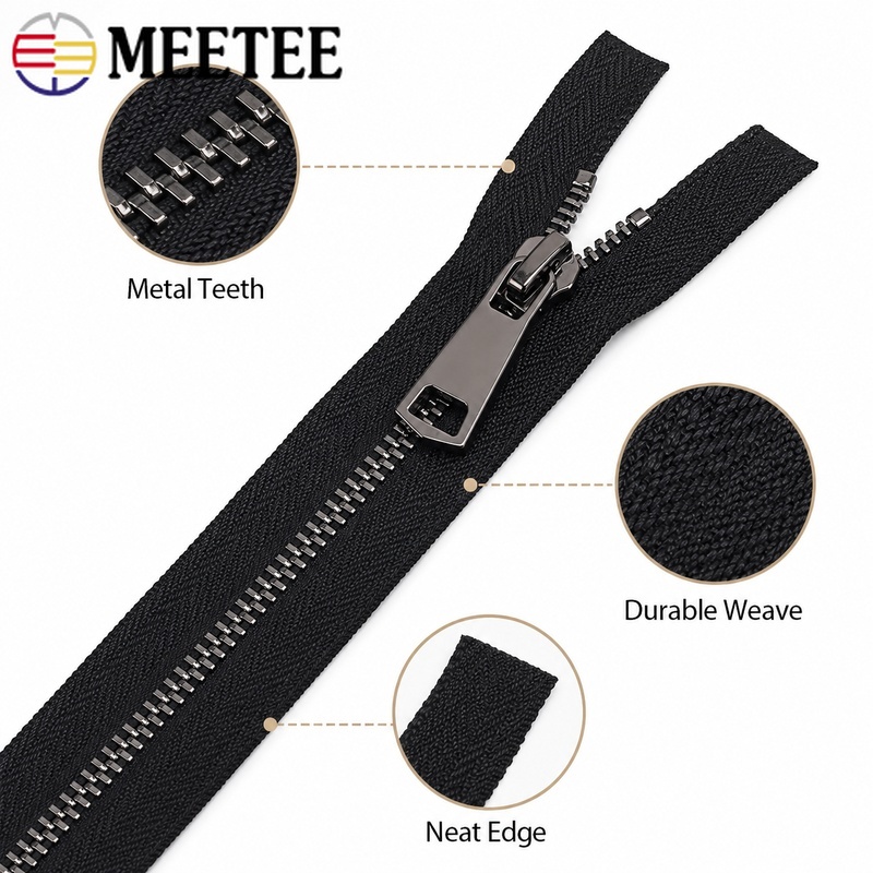 1/5 Buah 5 #   Resleting logam - Sewing Front Zipper ulasan dan harga