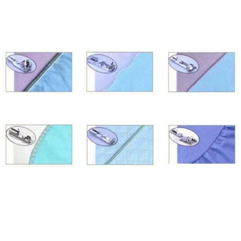 6 buah/set kaki Presser untuk  - Sewing Gathering ulasan dan harga