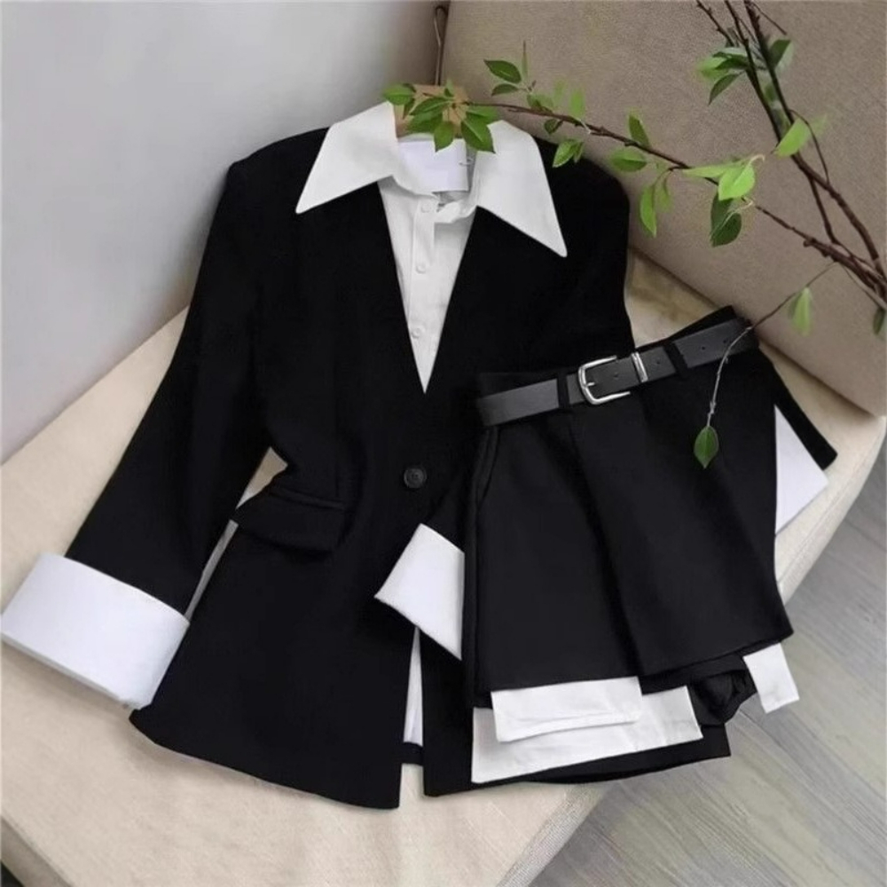 Set Rok Dua Potong Wanita Blaz - Sewing Jackets ulasan dan harga