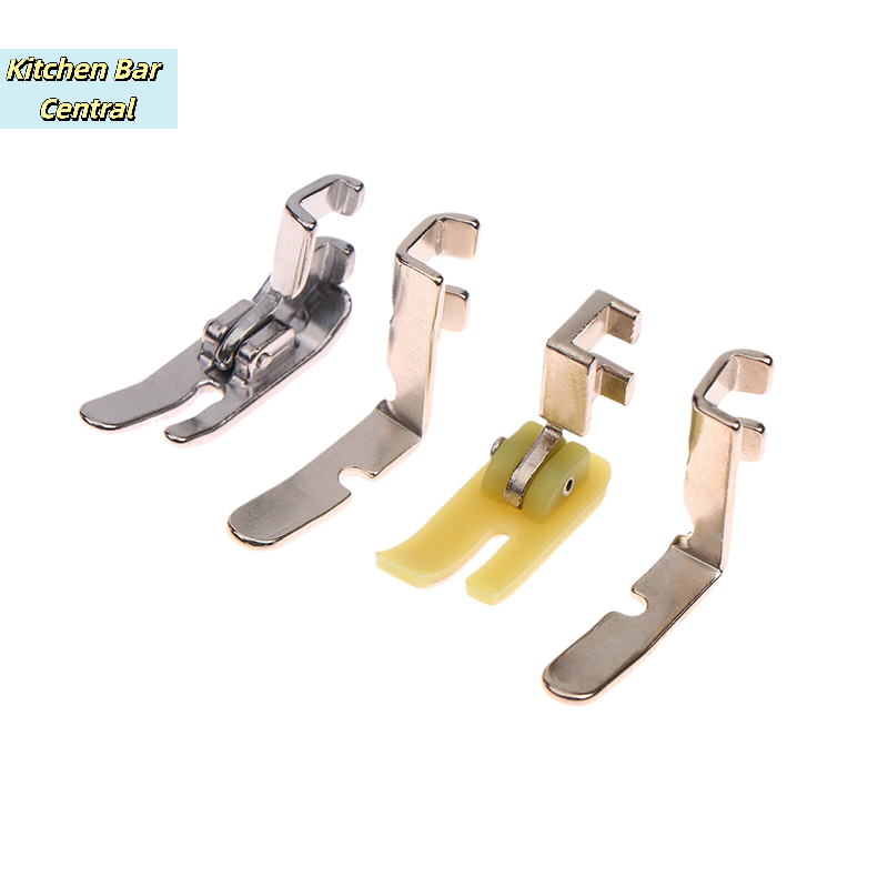 【4 Buah Set Kaki Penekan Ritsl - Zipper Foot Presser ulasan dan harga