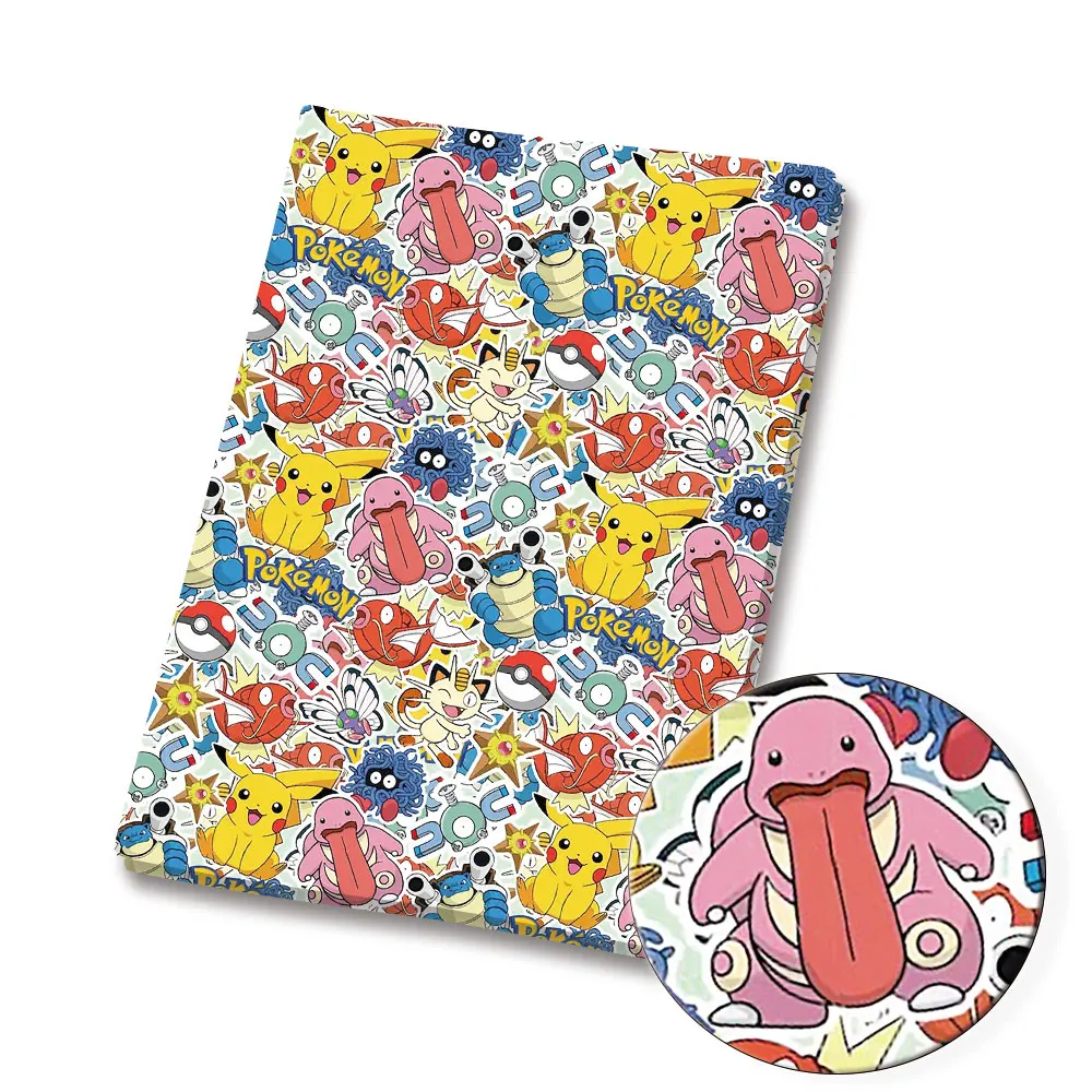 Pokemon kartun kain 140*50cm b - Sewing Production ulasan dan harga