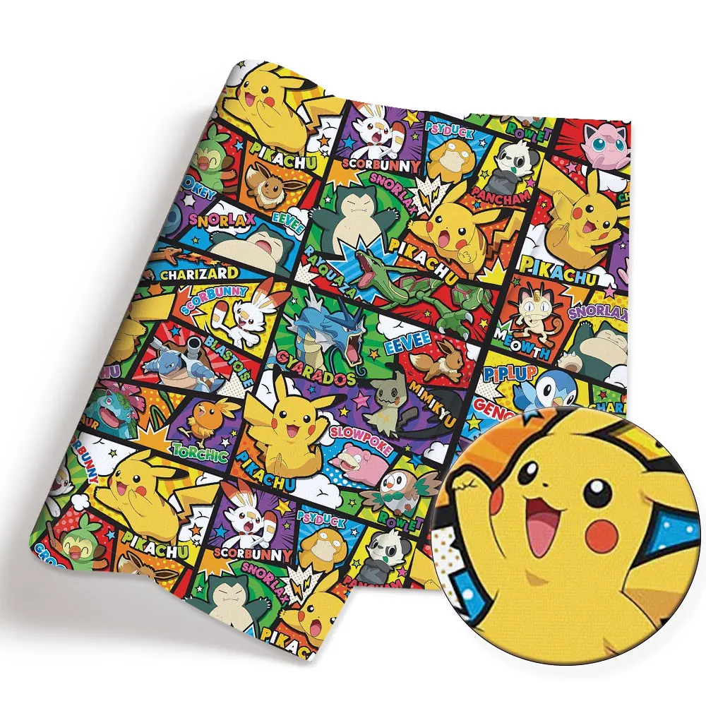Pokemon kartun kain 140*50cm b - Sewing Production ulasan dan harga