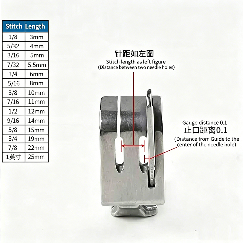 Kaki Penekan Pemandu Tepi Kana - Sewing Machine Needle ulasan dan harga