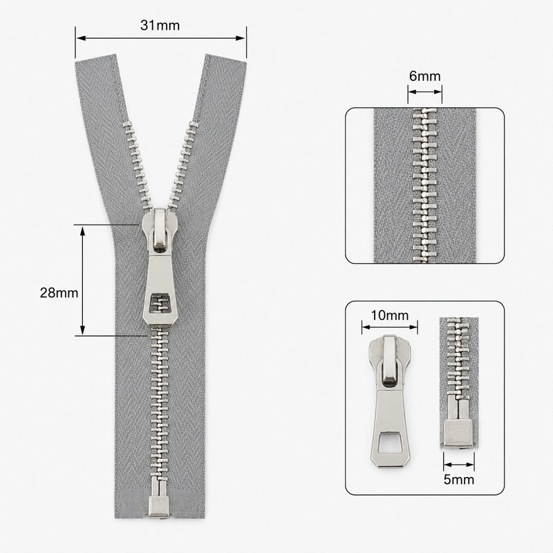 1/2/5 Buah 5 #   Resleting Log - Sewing Front Zipper ulasan dan harga