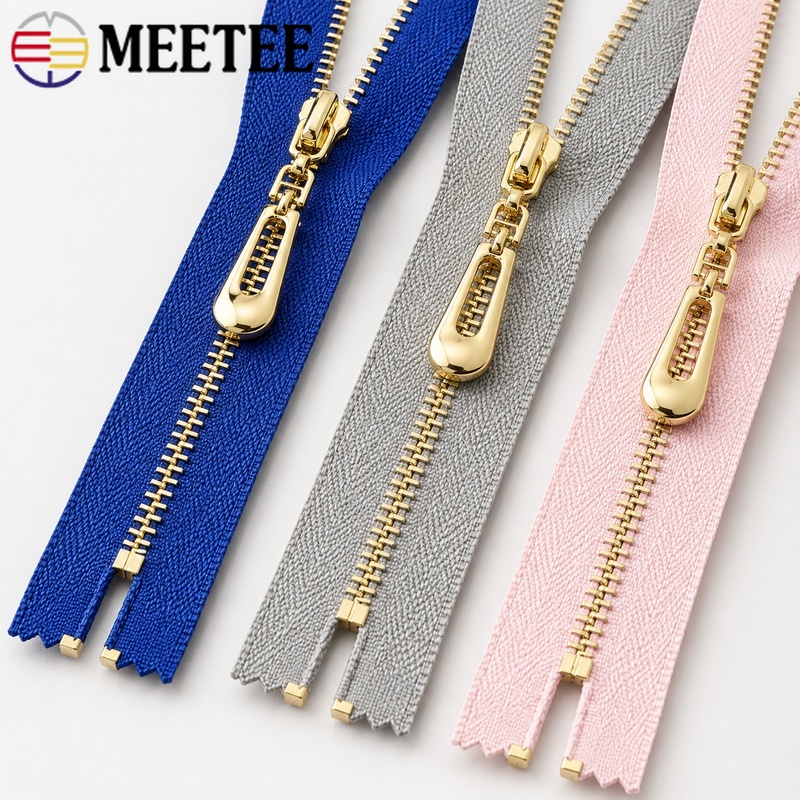 5/10Pcs 40-70cm 3 #   Resletin - Sewing Front Zipper ulasan dan harga