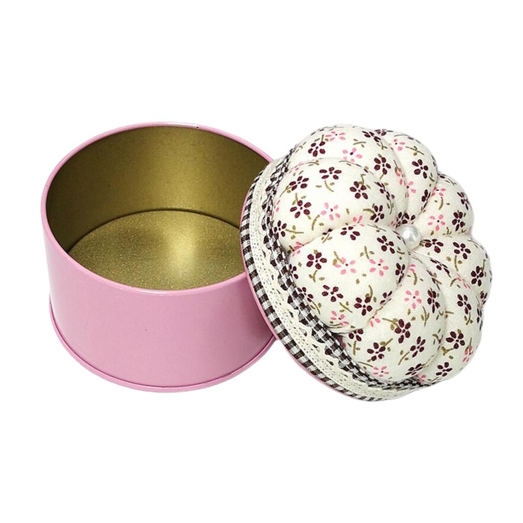 Kain Pincushion dengan kotak p - Sewing Pin Cushion ulasan dan harga