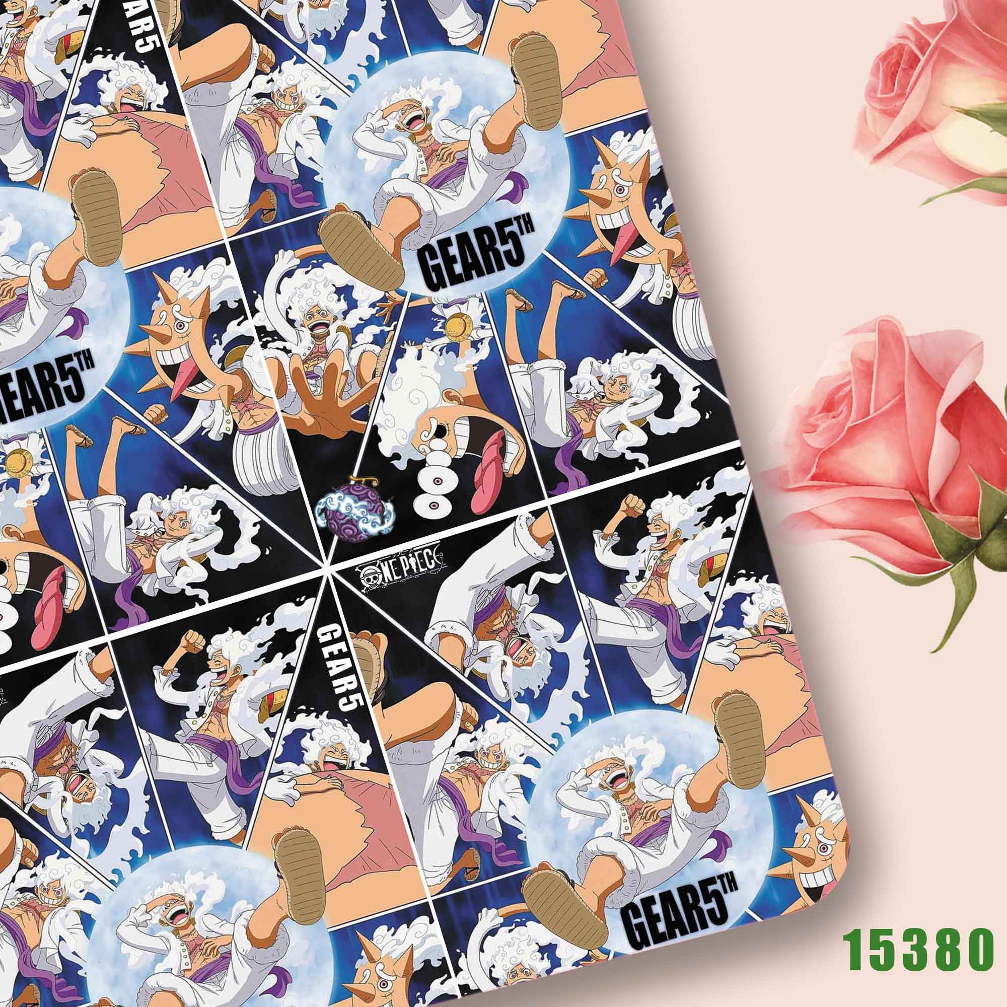 140x50CM Kain Anime One Piece  - Sewing Production ulasan dan harga