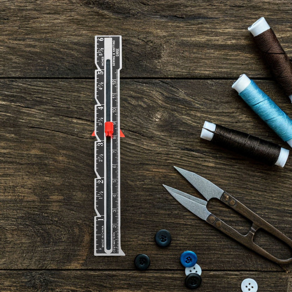 8 Buah Set Penggaris Pengukur  - Sewing Gauge Ruler ulasan dan harga