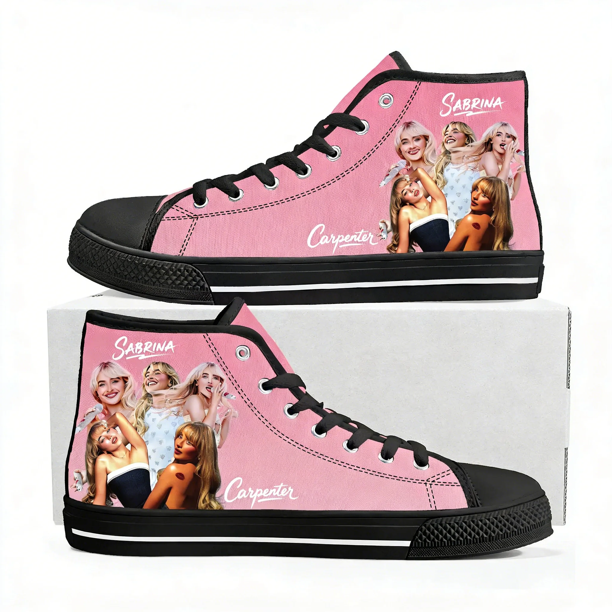 Sepatu High Top Sabrina Carpen - Sewing Custom ulasan dan harga