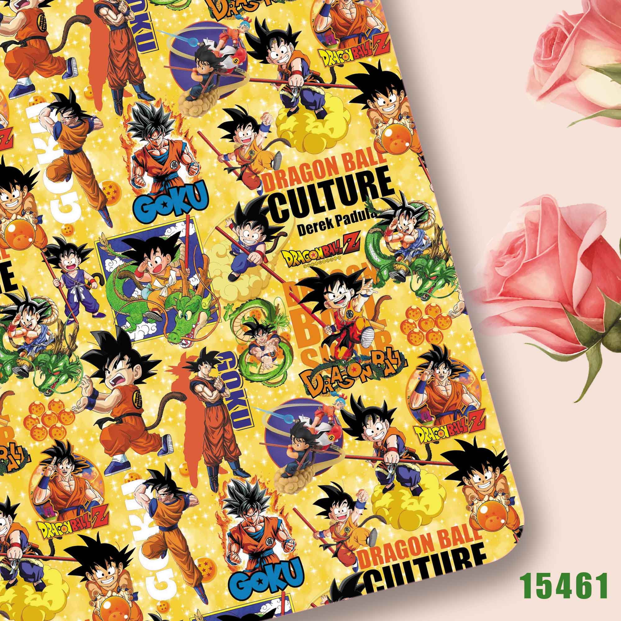 Kain Jahit Motif Dragon Ball 1 - Sewing Production ulasan dan harga