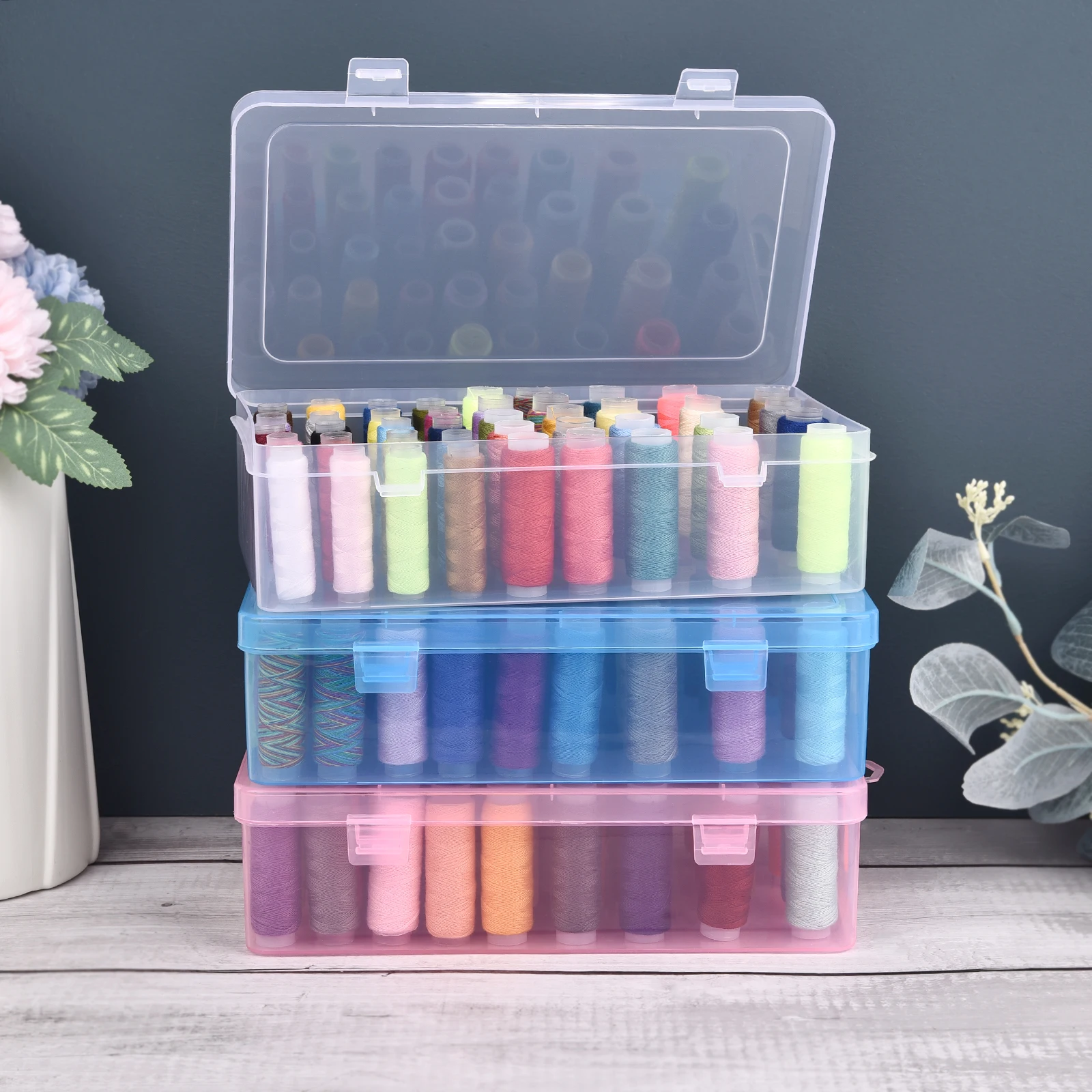 Baru 24 Grid Organizer Kumpara - Bobbin Organizer Box ulasan dan harga