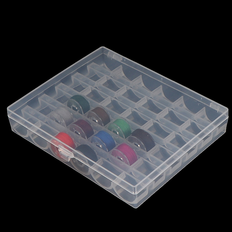 1 buah 36 spool kotak penyimpa - Bobbin Organizer Box ulasan dan harga
