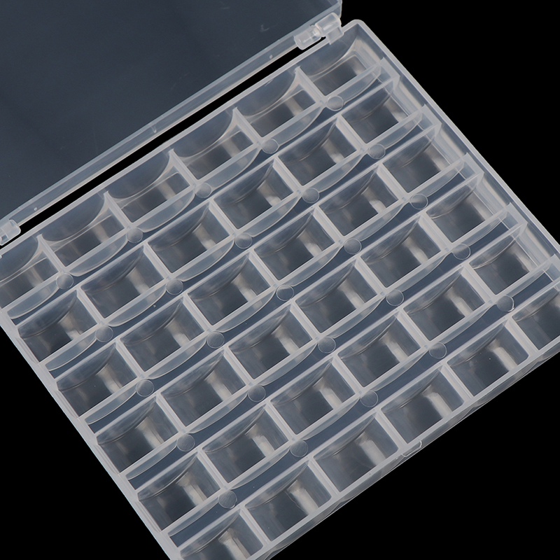 1 buah 36 spool kotak penyimpa - Bobbin Organizer Box ulasan dan harga
