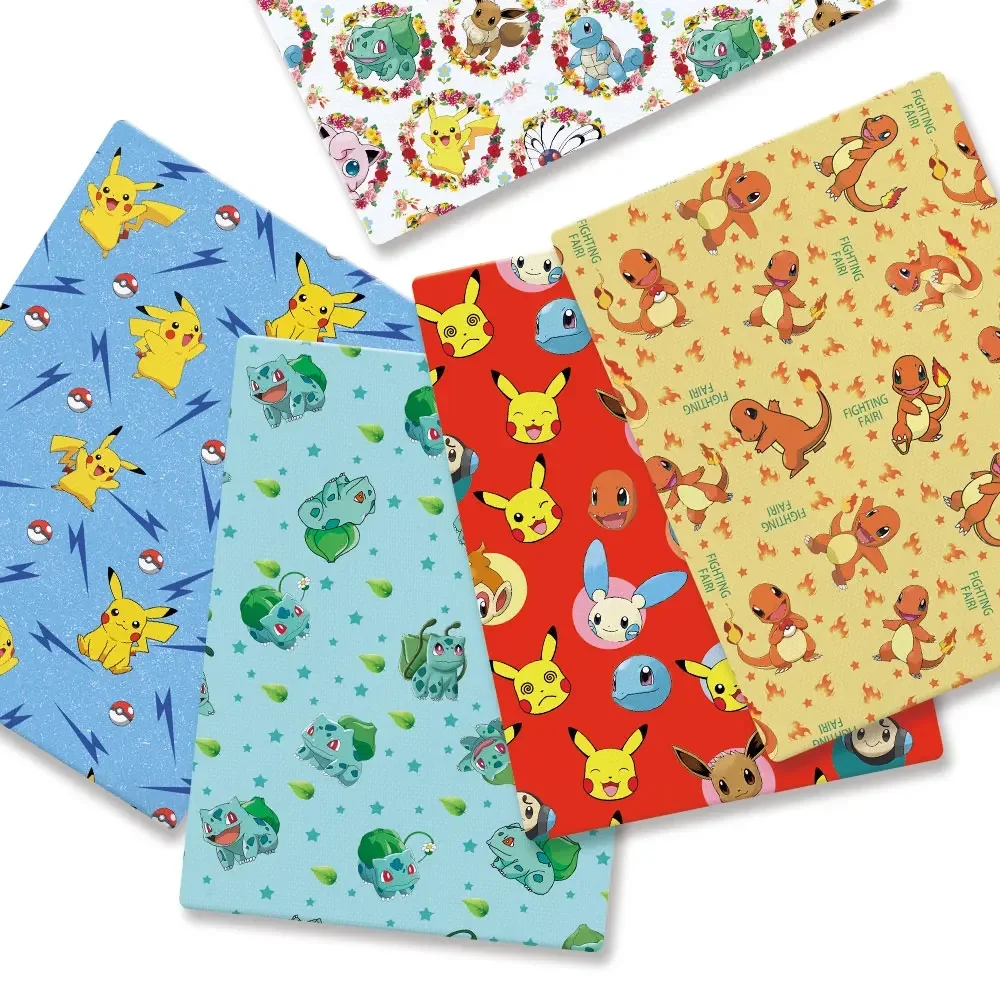 140X50CM Kain Cetak Kartun Pok - Sewing Production ulasan dan harga