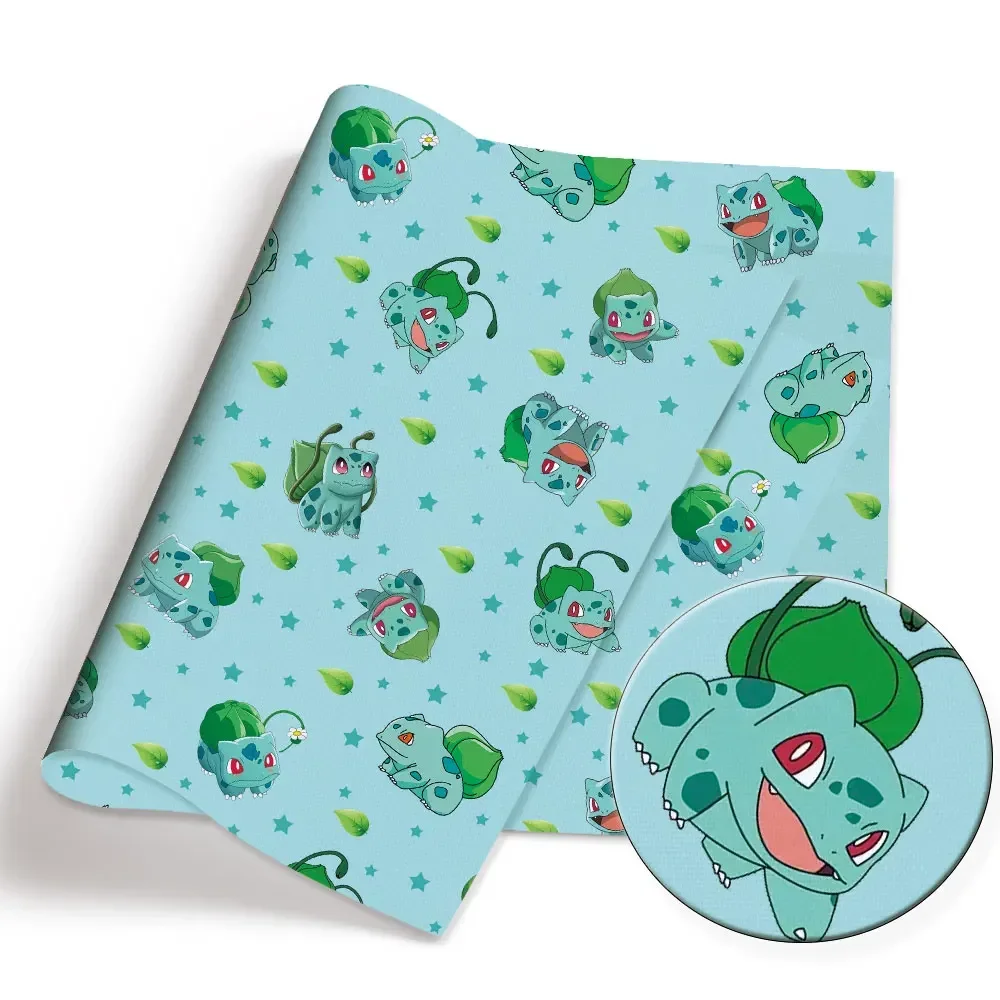 140X50CM Kain Cetak Kartun Pok - Sewing Production ulasan dan harga