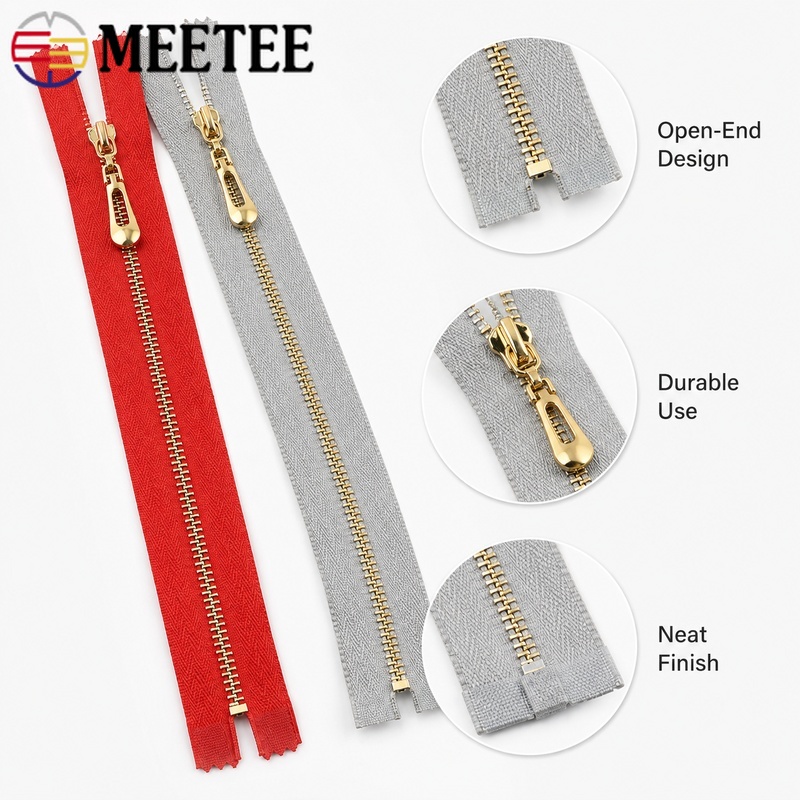5 Buah 3 #   Resleting Logam U - Sewing Front Zipper ulasan dan harga