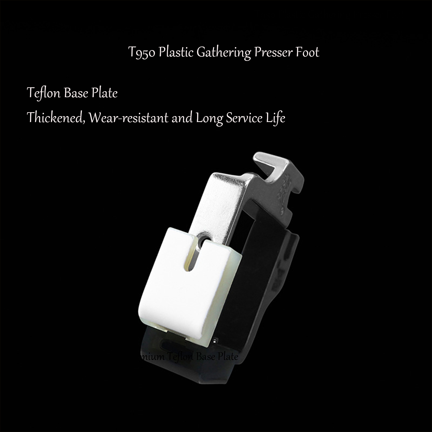 T950 Kaki Penekan Plastik Tefl - Sewing Gathering ulasan dan harga