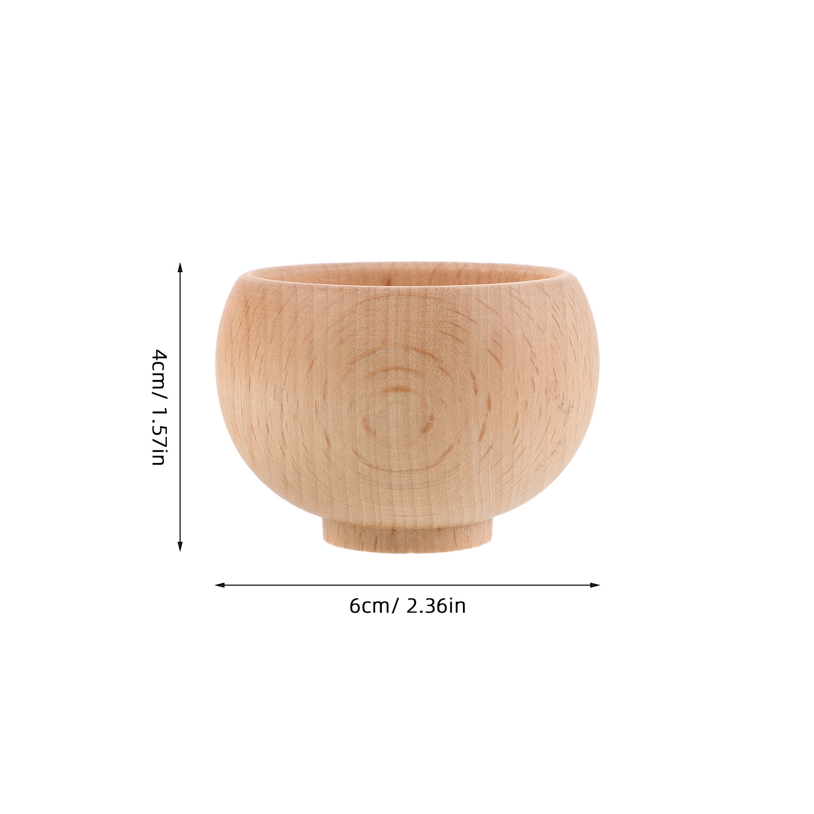 4Pcs Alas Bantalan Jarum Kayu  - Sewing Pin Cushion ulasan dan harga