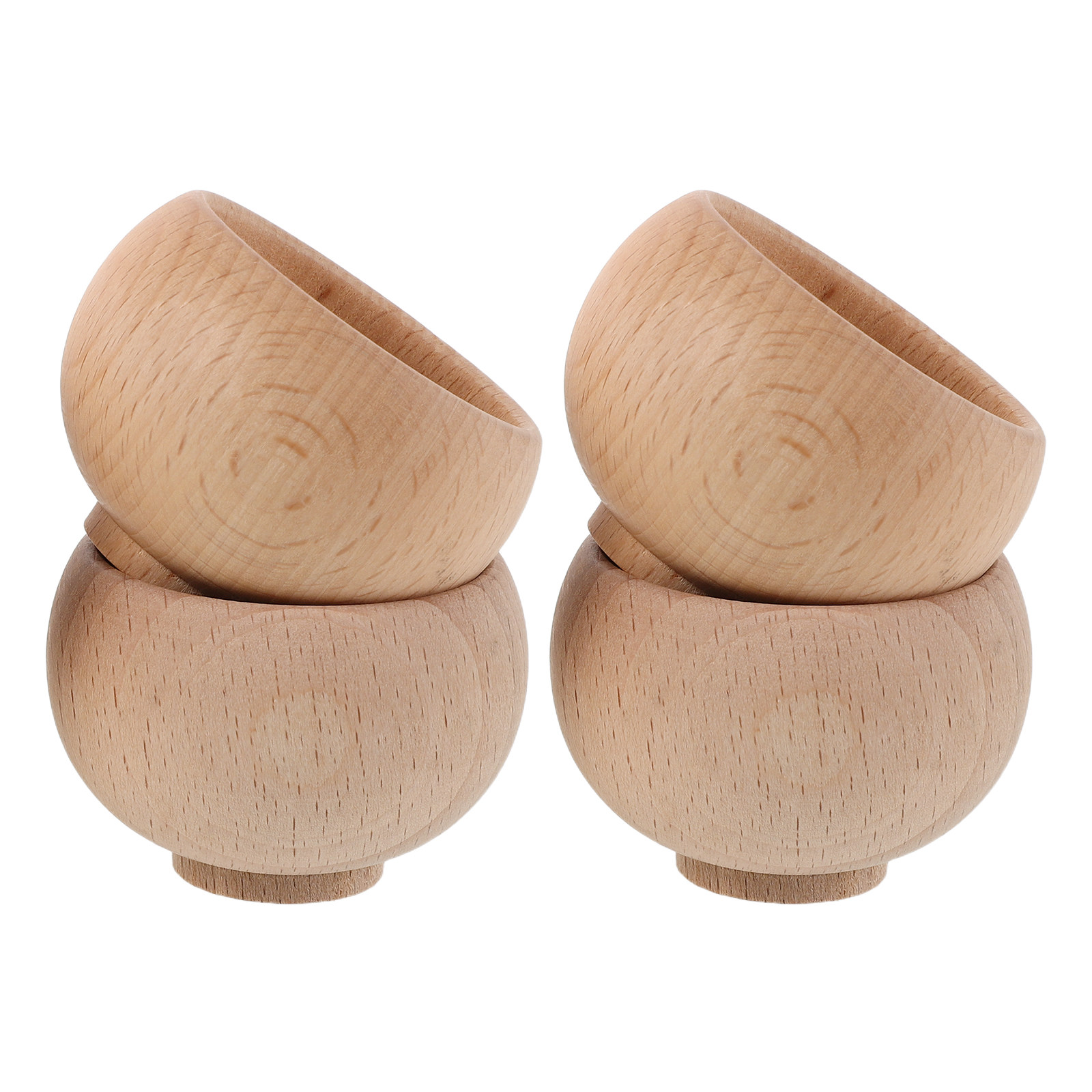4Pcs Alas Bantalan Jarum Kayu  - Sewing Pin Cushion ulasan dan harga