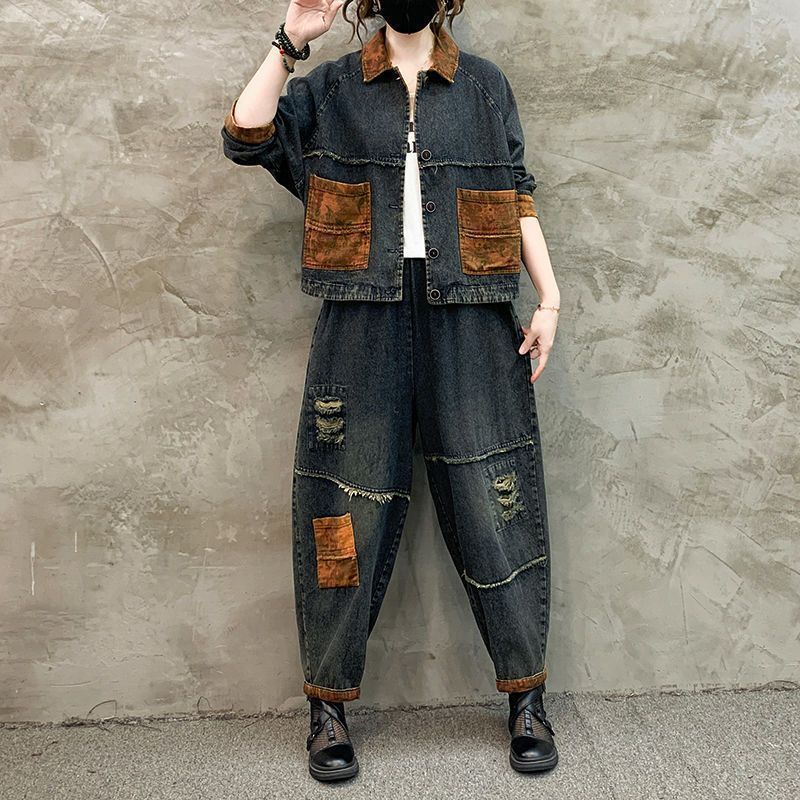 Set Retro Koboi Wanita Musim G - Sewing Jackets ulasan dan harga