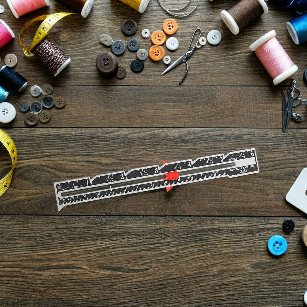 8Pcs Set Penggaris Jahit Ergon - Sewing Gauge Ruler ulasan dan harga