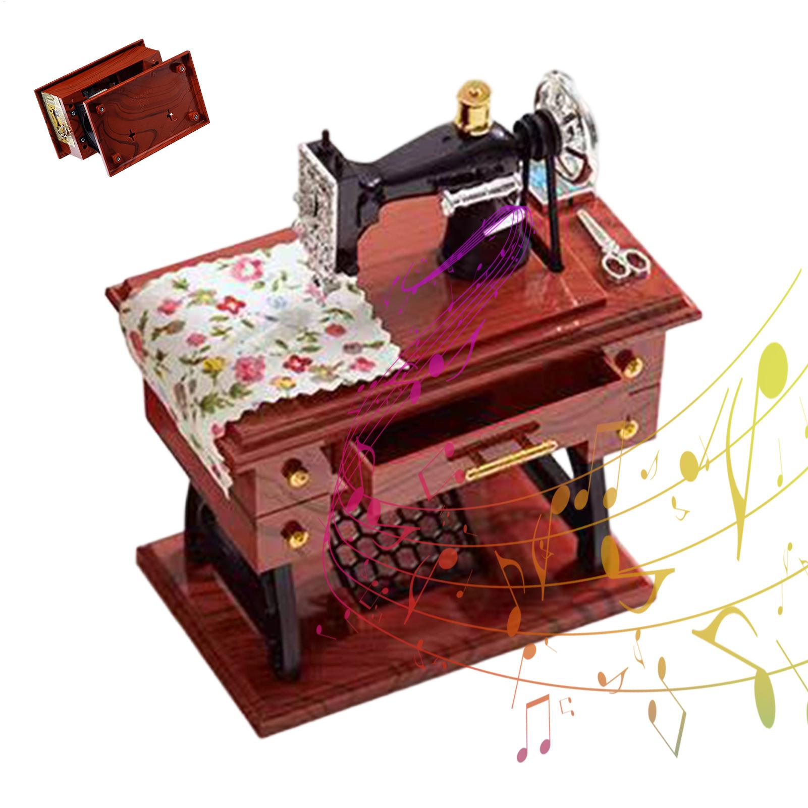 Mesin Jahit Mini Kotak Musik V - Sewing Gathering ulasan dan harga