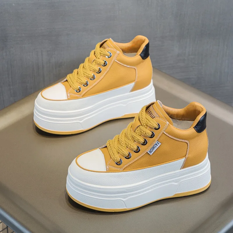 Sepatu Vulkanis Wanita Kulit A - Sewing Latex ulasan dan harga