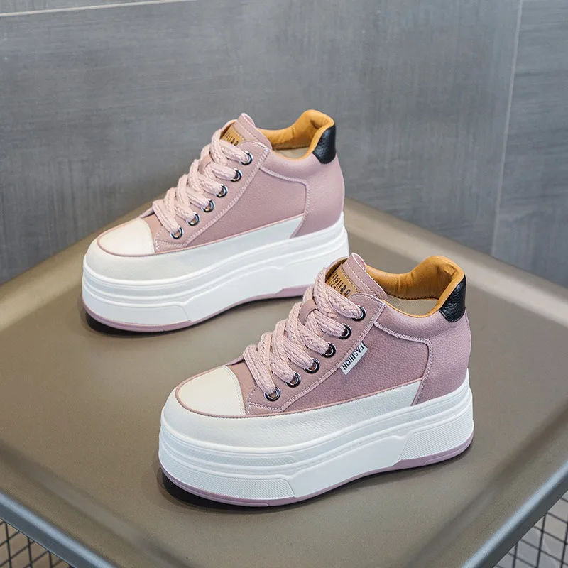 Sepatu Vulkanis Wanita Kulit A - Sewing Latex ulasan dan harga
