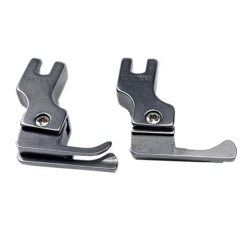 AEE8-2Pcs Kaki Penekan Jahit I - Zipper Foot Presser ulasan dan harga