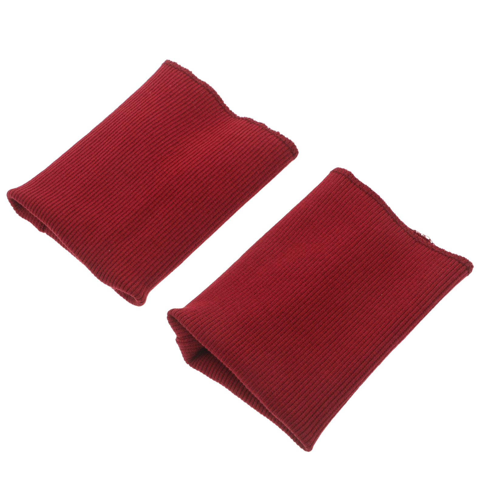 1 Pasang Kain Rib Knit Merah T - Sewing Jackets ulasan dan harga