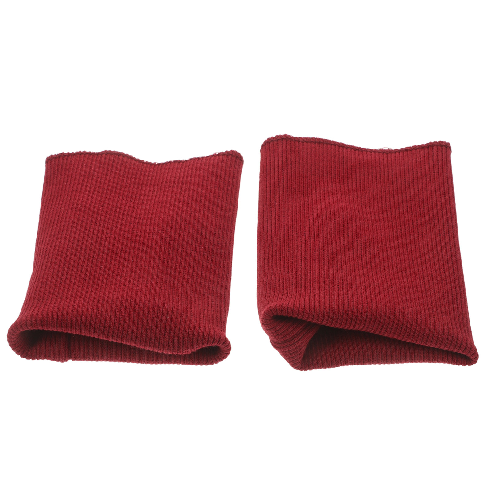 1 Pasang Kain Rib Knit Merah T - Sewing Jackets ulasan dan harga