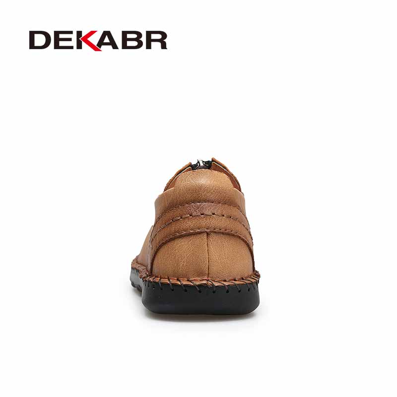 DEKABR Sepatu Kasual Pria Musi - Sewing Front Zipper ulasan dan harga